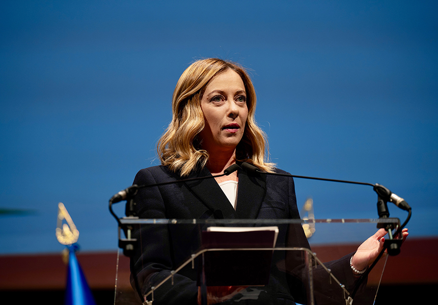 Il Presidente Meloni alla Cerimonia di conferimento del Global Citizen Awards – www.governo.it