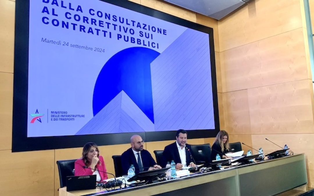 Infrastrutture: riunione sul Codice degli Appalti – www.mit.gov.it