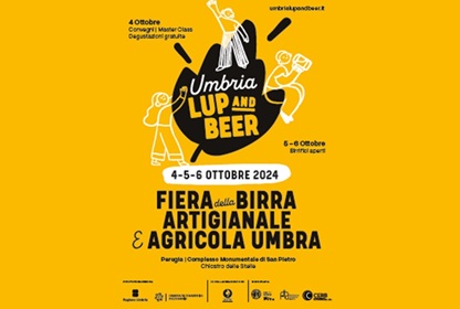 Lup&beer, oggi a San Pietro è iniziata la prima edizione della Fiera della birra artigianale e agricola umbra – www.regione.umbria.it