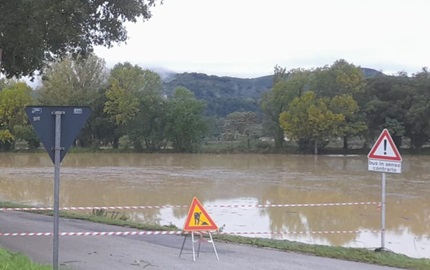 Nota sulla situazione delle precipitazioni in Umbria alle ore 19,30 dell’8 ottobre – www.regione.umbria.it