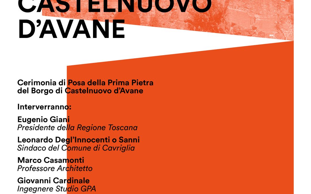 Castelnuovo d’Avane, venerdì 25 il via ai lavori nel Borgo 
						 – www.toscana-notizie.it