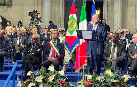 Trofeo Coni, Schifani alla cerimonia di apertura: «Sport valore fondamentale per i giovani»