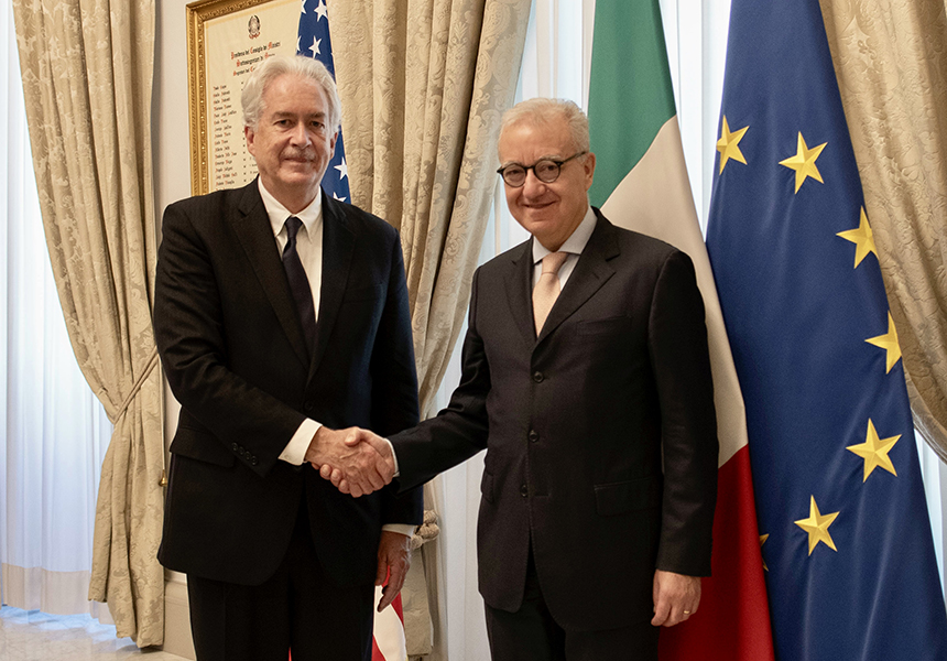 Il Sottosegretario Mantovano incontra il Direttore della CIA Burns – www.governo.it