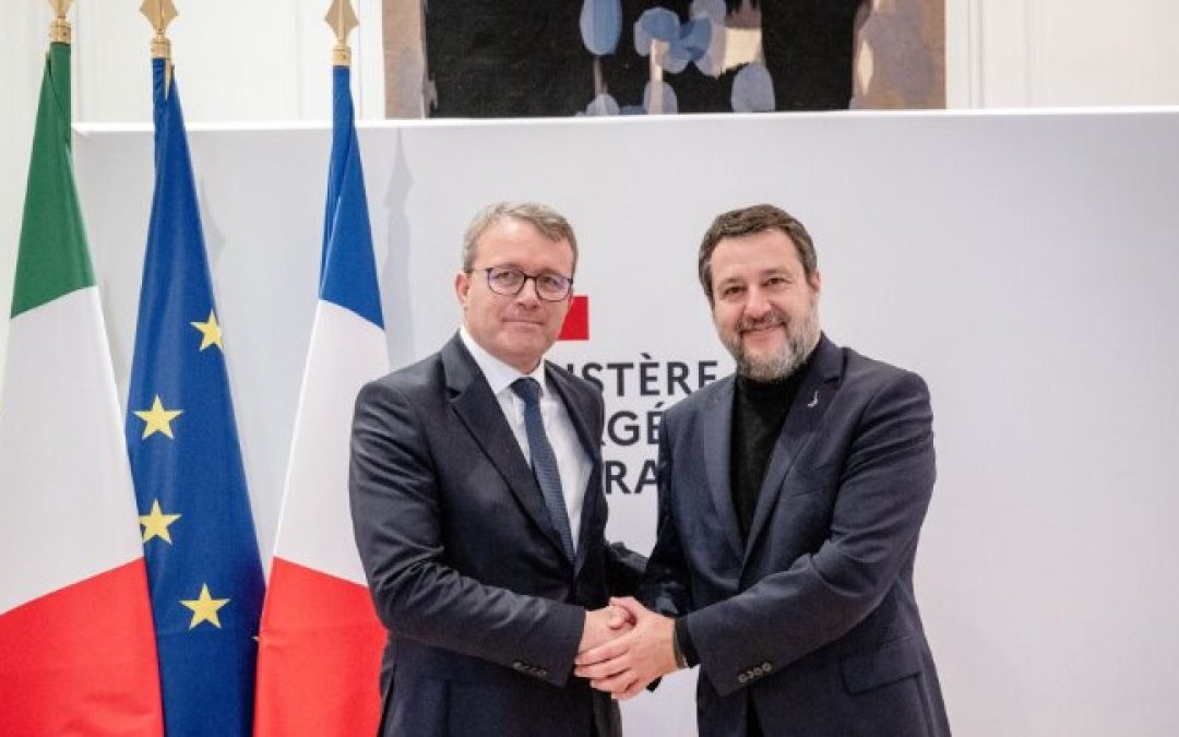 Parigi: incontro bilaterale tra i ministri Salvini e Durovray – www.mit.gov.it