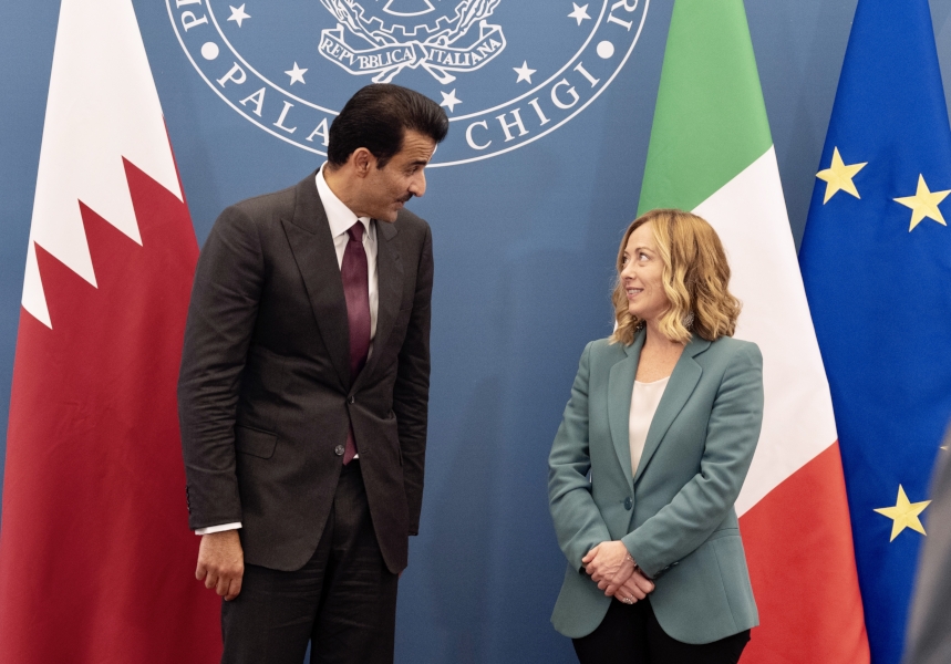 Il Presidente Meloni incontra l’Emiro dello Stato del Qatar – www.governo.it