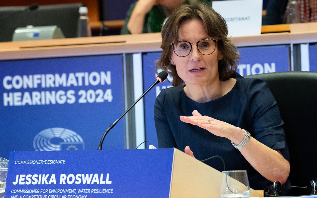 Hearing of Commissioner-designate Jessika Roswall | News – www.europarl.europa.eu