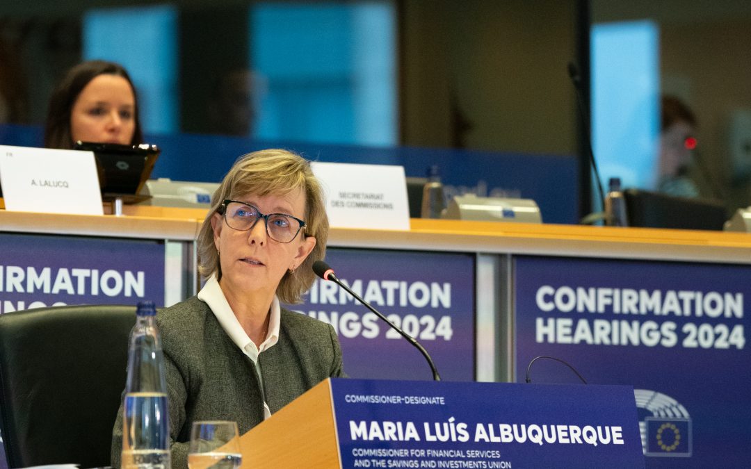 Hearing of Commissioner-designate Maria Luis Albuquerque | News – www.europarl.europa.eu