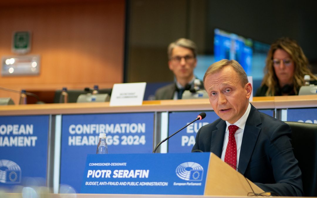 Hearing of Commissioner-designate Piotr Serafin | News – www.europarl.europa.eu