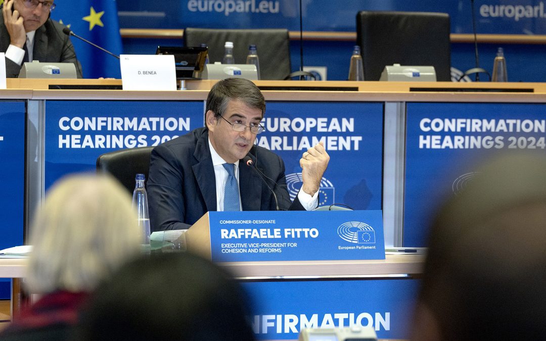 Audizione del vicepresidente esecutivo designato Raffaele Fitto | Attualità – www.europarl.europa.eu