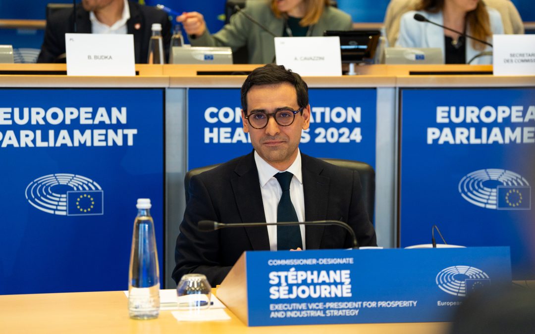 Hearing of Executive Vice-President-designate Stéphane Séjourné | News – www.europarl.europa.eu