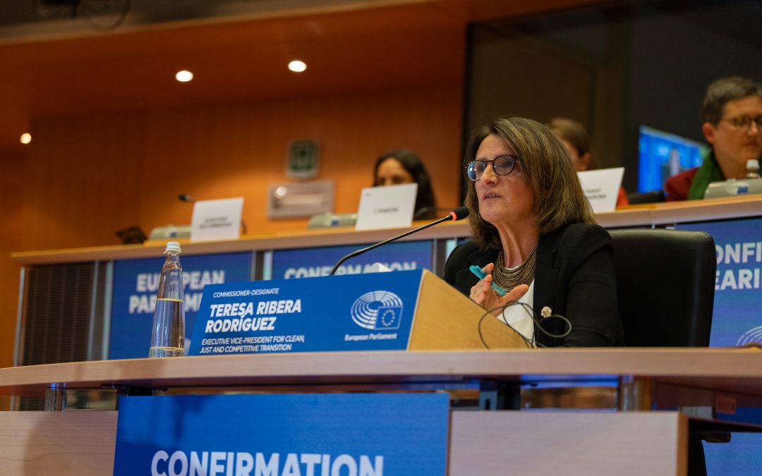 Hearing of Executive Vice-President-designate Teresa Ribera Rodríguez | News – www.europarl.europa.eu