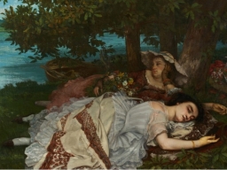 “Les Demoiselles des bords de la Seine” di Gustave Courbet – www.regione.campania.it