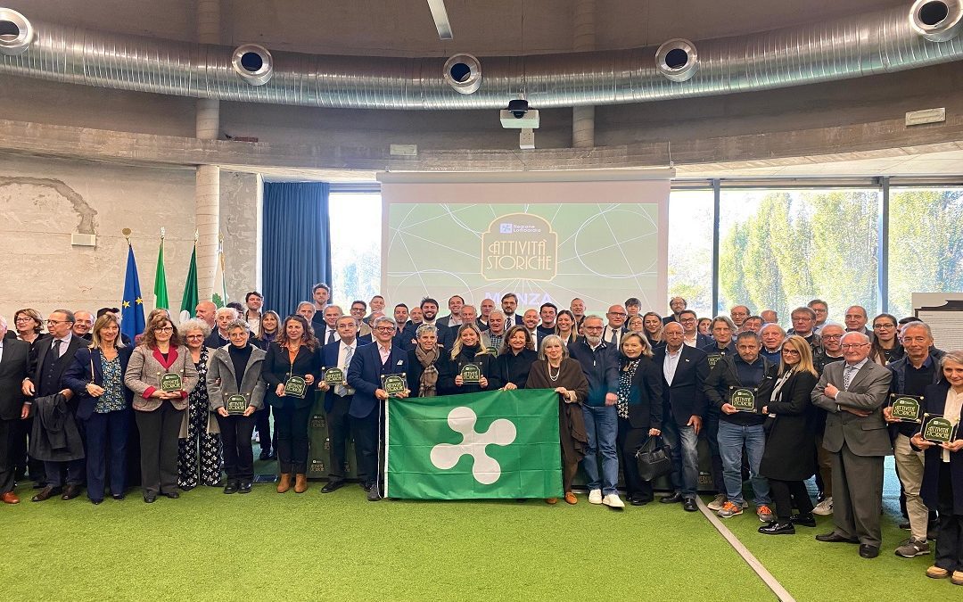 Regione Lombardia premia 82 attività storiche della provincia di Monza – www.lombardianotizie.online