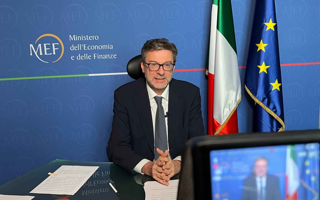 Giorgetti: disintossicazione da misure di emergenza anche per banche – www.mef.gov.it