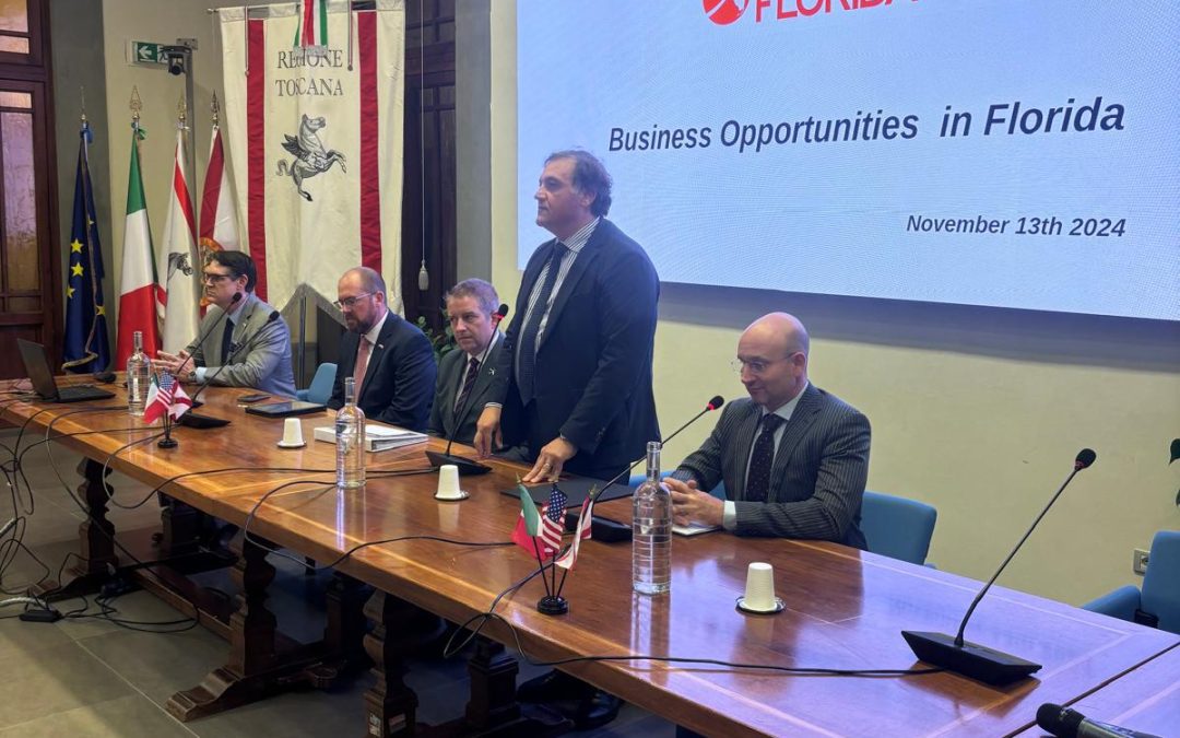 Economia, incontro Toscana-Florida per promuovere opportunità di business 
						 – www.toscana-notizie.it