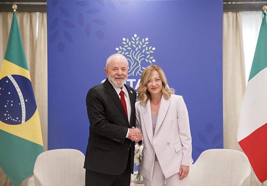 Vertice G20, incontro bilaterale Meloni – Lula – www.governo.it