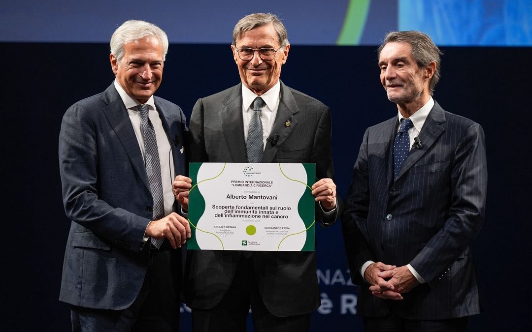 ‘Lombardia è Ricerca’, il ‘premio all’immunologo Alberto Mantovani – www.lombardianotizie.online