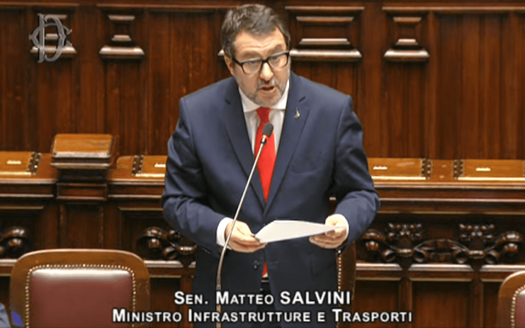 Camera dei Deputati: il ministro Salvini risponde sui temi di competenza – www.mit.gov.it
