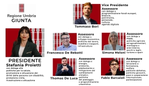 Presidente Proietti, “Avremo come stella polare quella della collegialità. Rappresentate le grandi comunità politiche che hanno collaborato per ottenere questo risultato elettorale” – www.regione.umbria.it