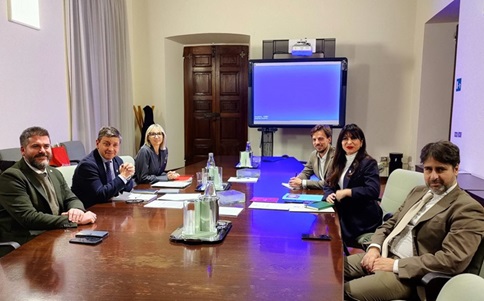 Prima riunione di Giunta a Palazzo Donini – www.regione.umbria.it
