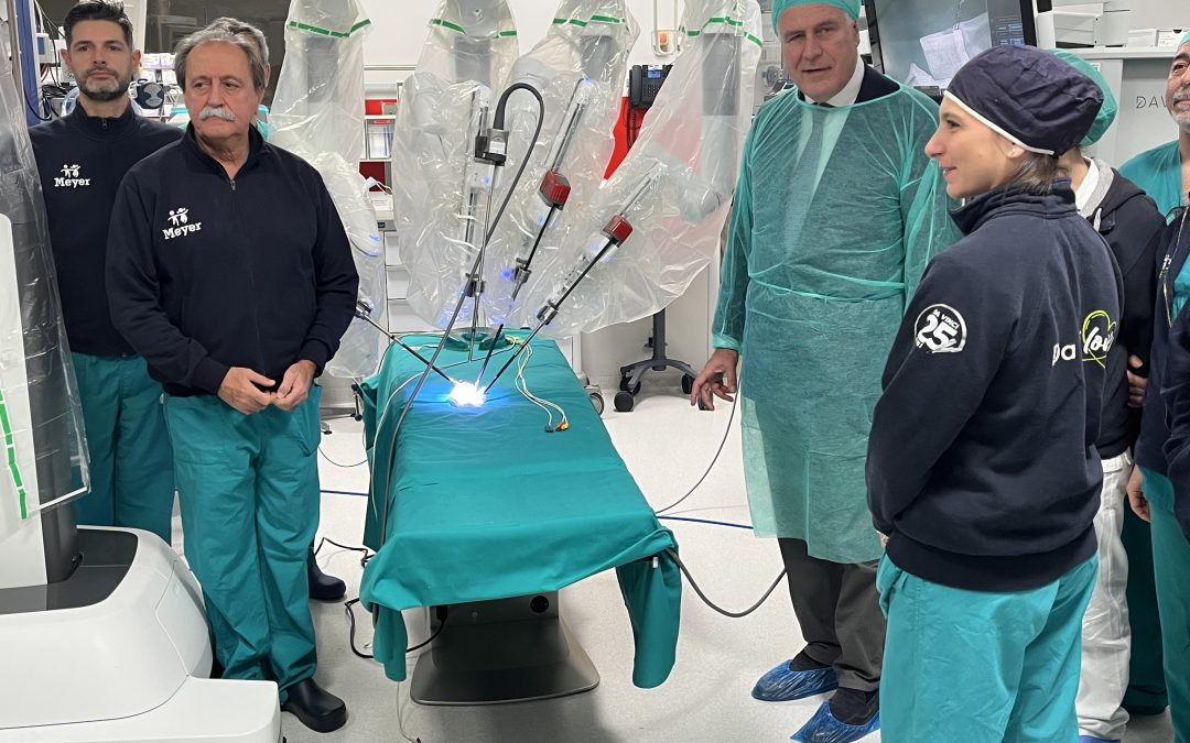 Meyer, robot chirurgico per i piccoli pazienti. Giani: “Eccellenza  toscana nella ricerca” 
						 – www.toscana-notizie.it