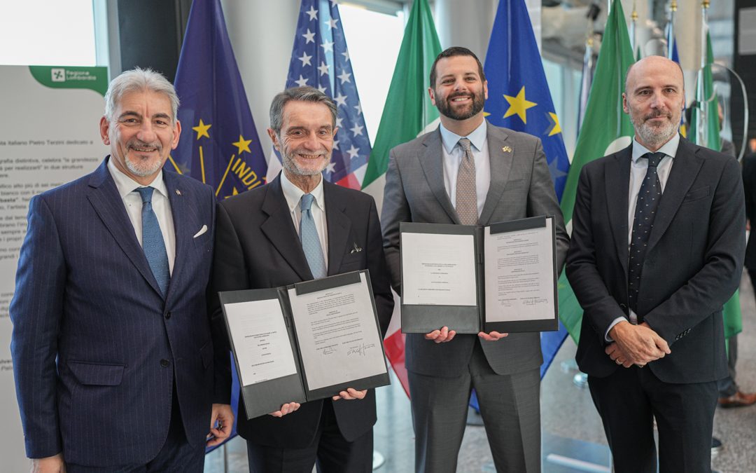 Relazioni internazionali, firmato accordo Lombardia Indiana (USA) – www.lombardianotizie.online