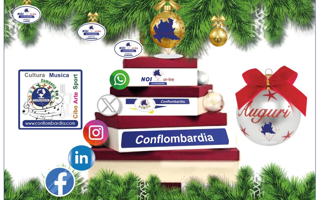 Auguri di Buon Natale e Buone Feste da ConfLombardia
