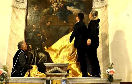 Madonna Odigitria riconsegnata alla Confraternita dei Cocchieri di Palermo