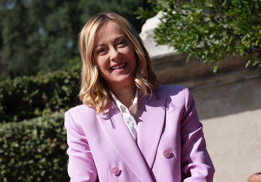 Il Presidente Meloni alla cerimonia di inaugurazione della nuova Piazza Pia – www.governo.it