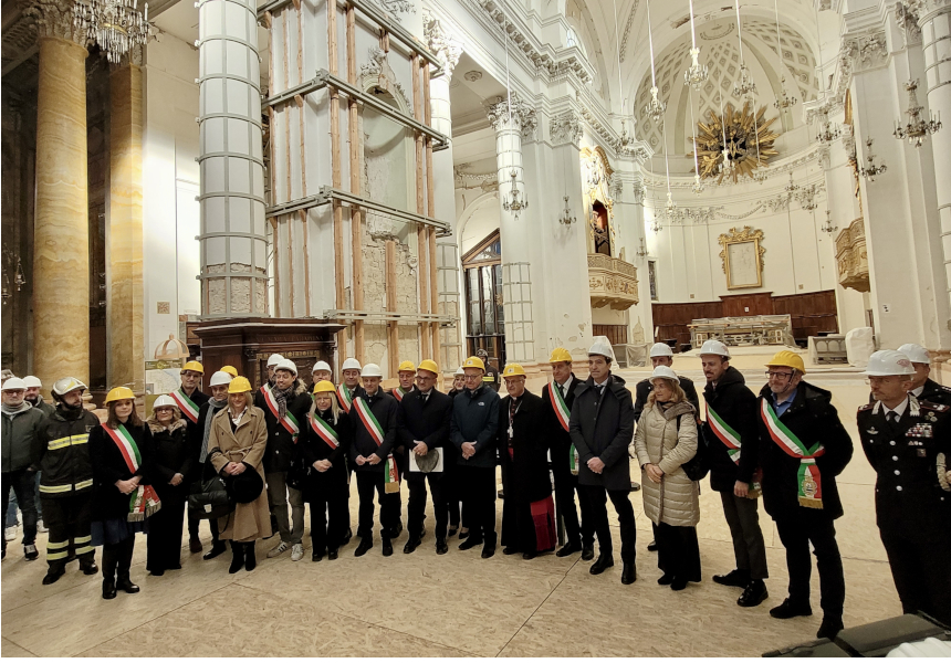 Il Sottosegretario Mantovano inaugura i lavori di ricostruzione della Cattedrale di Camerino – www.governo.it