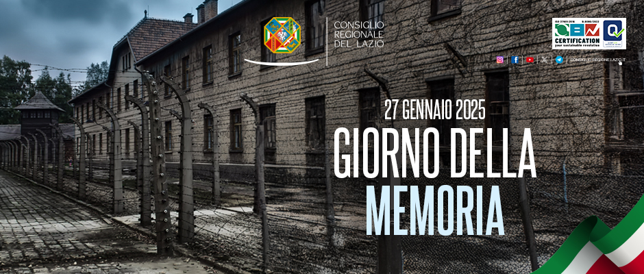 Consiglio Regionale del Lazio – Giorno della memoria – www.consiglio.regione.lazio.it