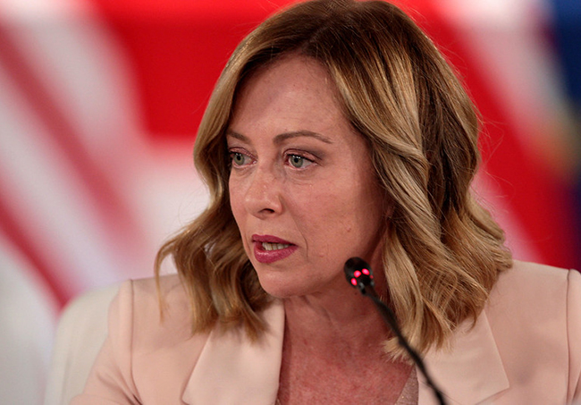 Conferenza stampa del Presidente Meloni – www.governo.it