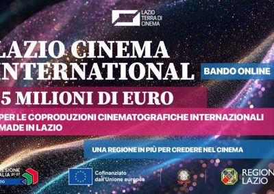 Lazio Cinema International, graduatoria della prima finestra 2024 – www.lazioeuropa.it