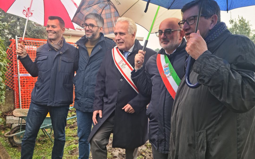 Giani a Poggio a Caiano per il cantiere della Casa di Comunità  
						 – www.toscana-notizie.it