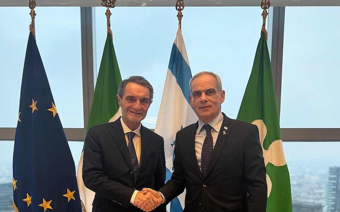 Ambasciatore di Israele Peled ricevuto da presidente Fontana – www.lombardianotizie.online
