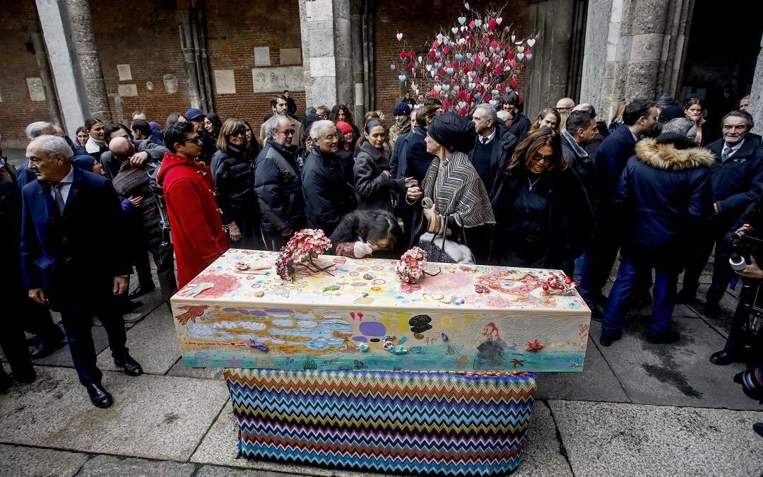 Rosita Missoni, Lombardia a esequie con Fontana e gonfalone – www.lombardianotizie.online