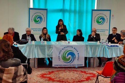 Sant’Orfeto, la Presidente della Regione Stefania Proietti fa il punto della ricostruzione con il Comitato Rinascita 9 marzo, insieme alla Sindaca di Perugia Vittoria Ferdinandi e alla Vicesindaca di Umbertide Annalisa Mierla – www.regione.umbria.it