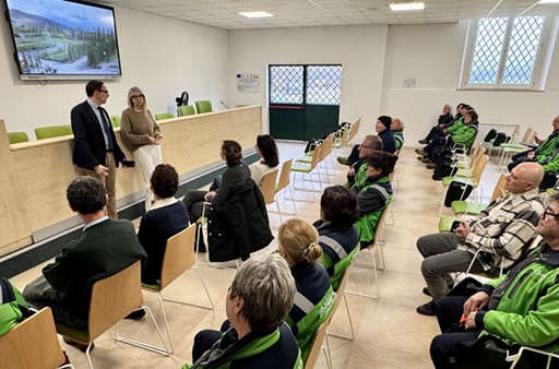 L’assessore Meloni chiude il ciclo di incontri con vertici e dipendenti delle agenzie collegate all’Assessorato alle Politiche agricole con la visita a Umbraflor: “Patrimonio di conoscenze e professionalità da tutelare e valorizzare, lavoriamo per il suo sviluppo” – www.regione.umbria.it