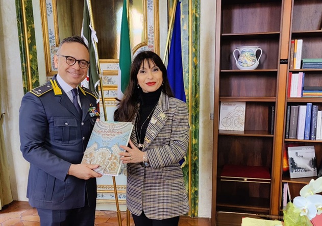 Ricevuto a Palazzo Donini il Generale Francesco Mazzotta comandante regionale della Guardia di Finanza dell’Umbria – www.regione.umbria.it