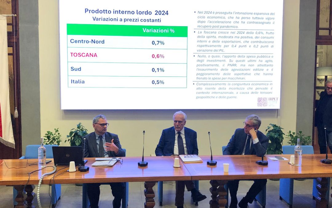 Rapporto Irpet sull’economia toscana, tengono esportazioni e turismo 
						 – www.toscana-notizie.it