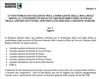 News ed Eventi – www.regione.marche.it
