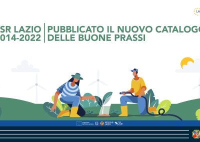 PSR Lazio 2014-2022: pubblicato il nuovo Catalogo delle Buone Prassi – www.lazioeuropa.it