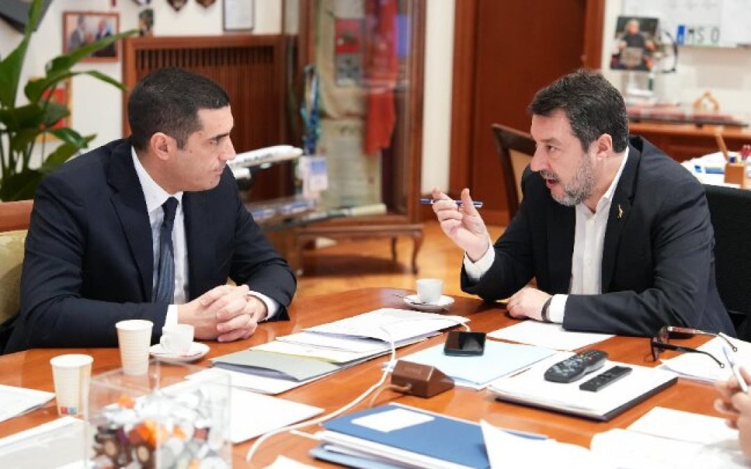 Emilia-Romagna: il ministro Salvini incontra il presidente della Regione De Pascale – www.mit.gov.it