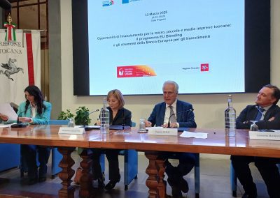 Dalla BEI 160 milioni di euro per aiuti alle micro, piccole e medie imprese toscane
– www.toscana-notizie.it