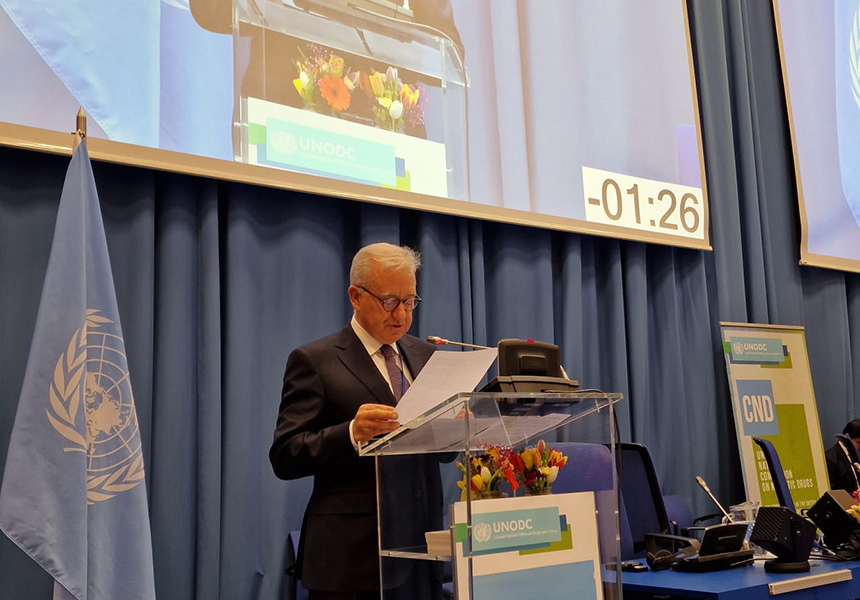 Il Sottosegretario Mantovano alla alla 68esima sessione della Commissione Droga delle Nazioni Unite – www.governo.it