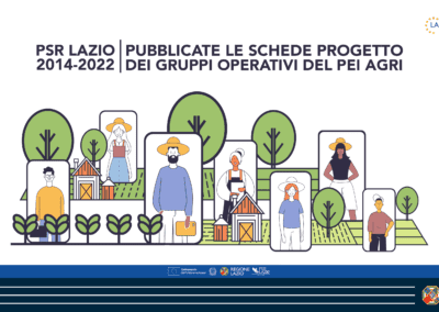 PSR Lazio 2014-2022, pubblicate le schede progetto dei Gruppi Operativi del PEI AGRI – www.lazioeuropa.it