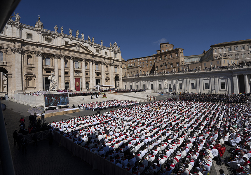 Il Presidente Meloni alle esequie di Papa Francesco – www.governo.it