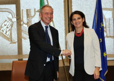 Urso incontra vicepresidente Commissione Ribera, focus su siderurgia, chimica, rinnovabili e auto – www.mimit.gov.it