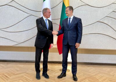 Urso incontra il premier Paluckas, piena intesa sulle riforme di politica industriale in UE – www.mimit.gov.it
