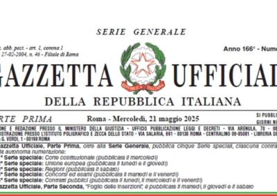 MIT: pubblicato in Gazzetta Ufficiale il Decreto-Legge n. 73 del 21 maggio 2025 – www.mit.gov.it